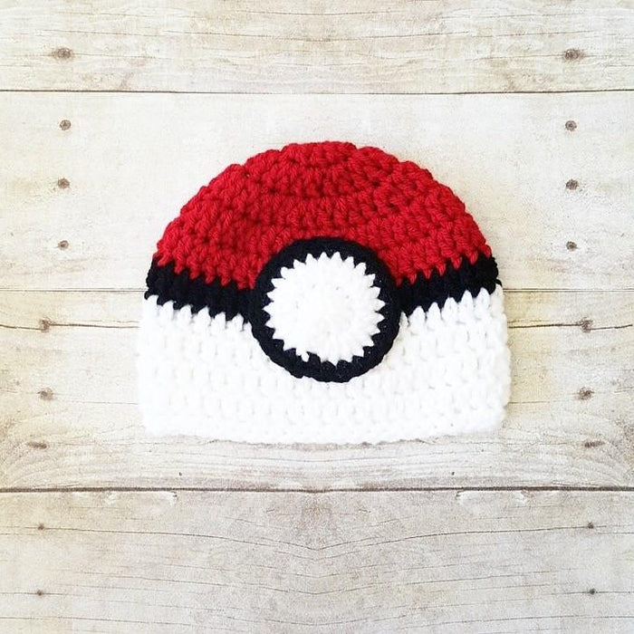 Pokemon Crochet Woolen Baby Cap