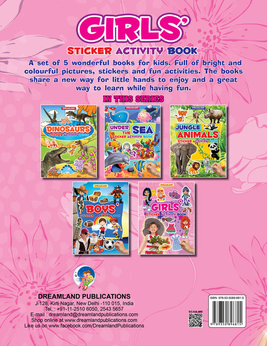 Sticker Activity Book - Girls