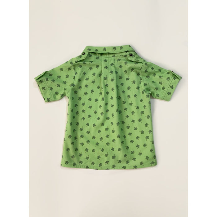 Kyle Clove Print Shirt - Green
