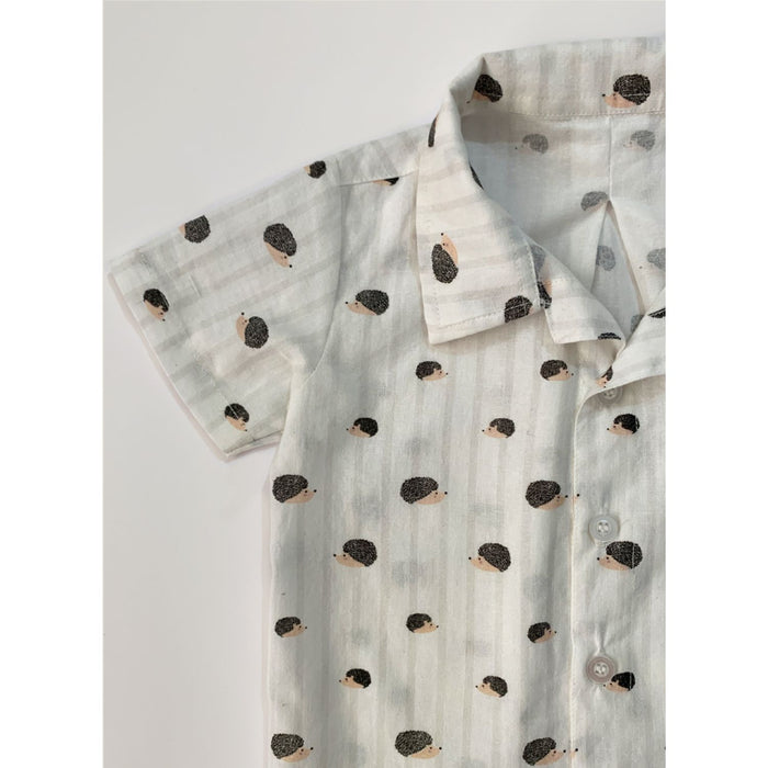 Reese Hedgehog Shirt - Off White