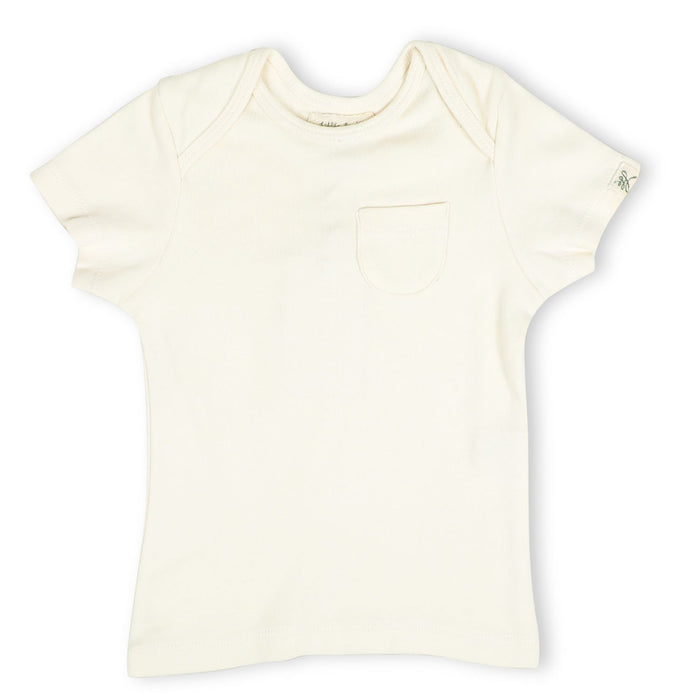 Half Sleeve T-Shirt - Chalk White