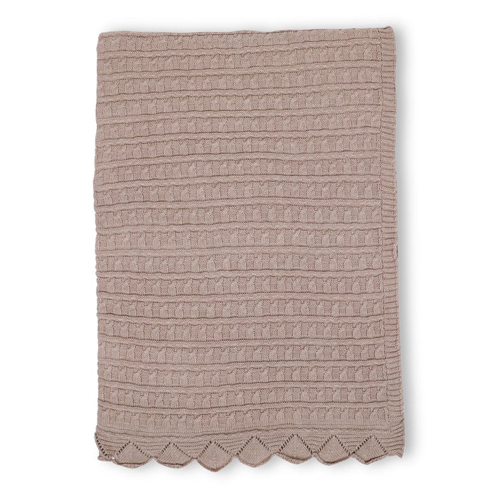 Knit Blanket - Beige