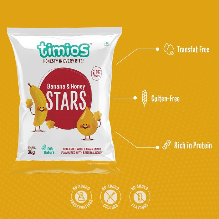 Timios Snacks - Pack of 8