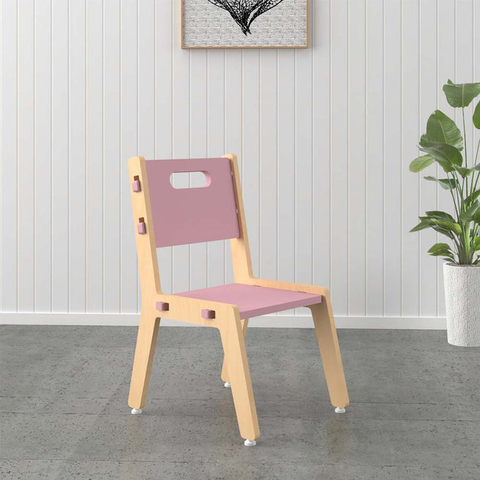 Grey Guava Chair - Pink