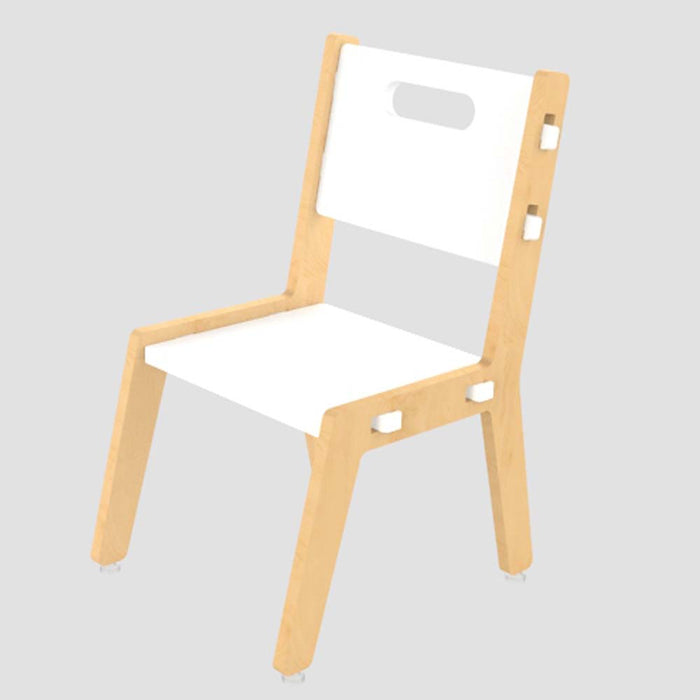 Grey Guava Chair - White