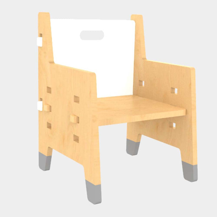 Purple Mango Weaning chair - White