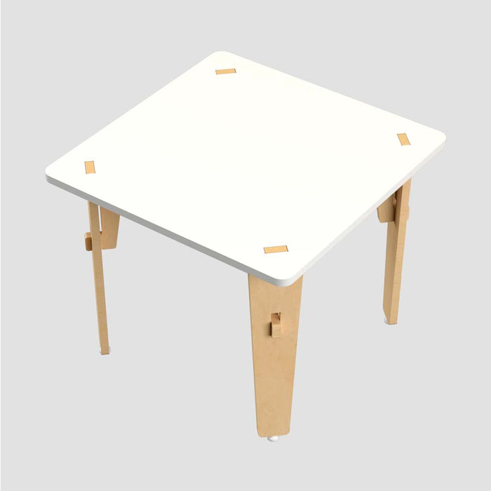 Lime Fig Table - 18" - White