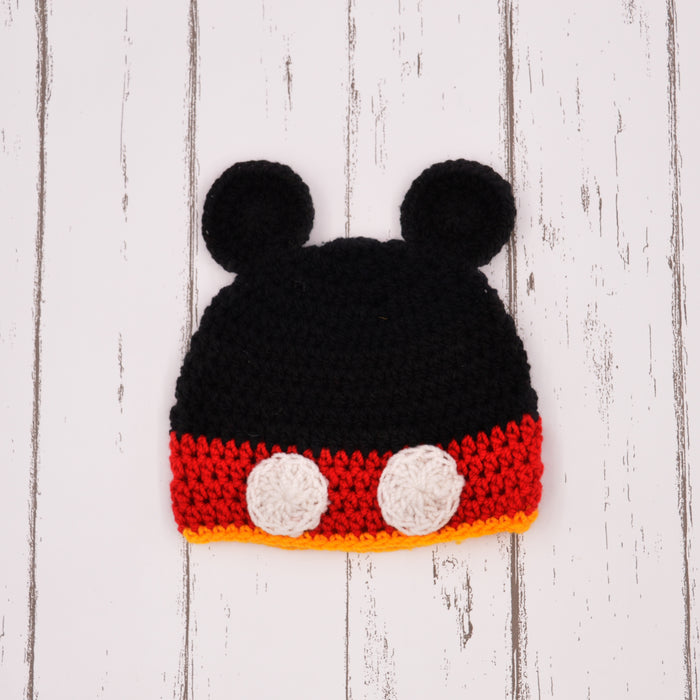 Mickey crochet baby cap Beanie