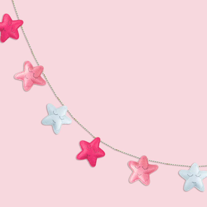 Star Garland – Pink