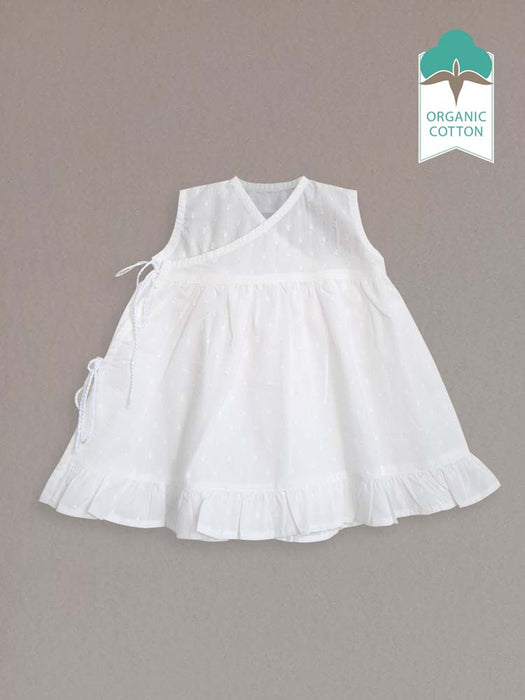 Keebee Organic Cotton Dress - Baby Pink