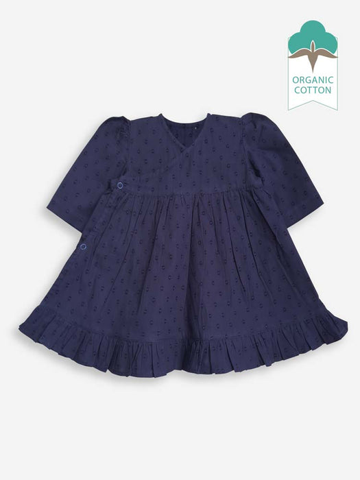 Keebee Organic Cotton Dress - Dark Blue