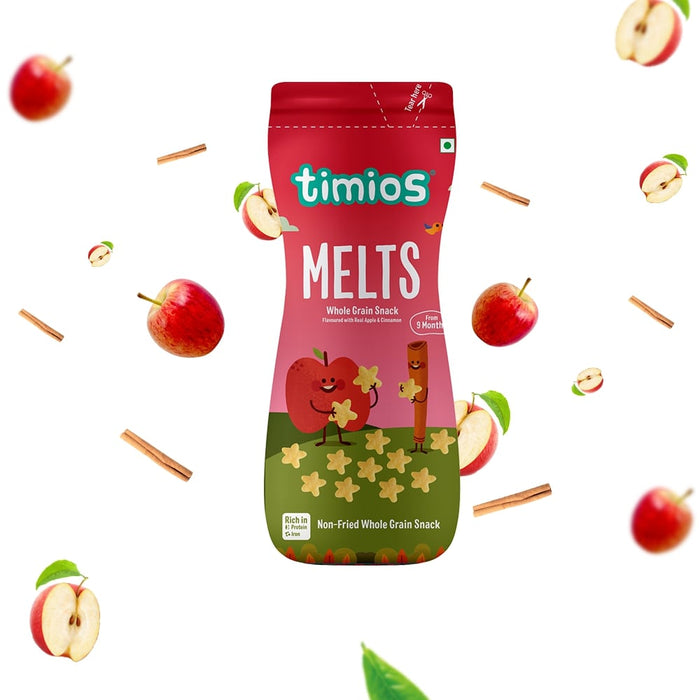 Melts - Apple & Cinnamon and Banana & Strawberry