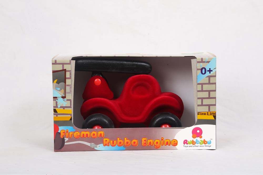 Fireman Engine Large - Red & Black (0 to 10 years)