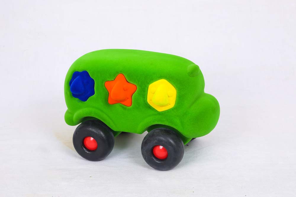 The Shape Sorter Bus Large Turquoise (0 to 10 years)