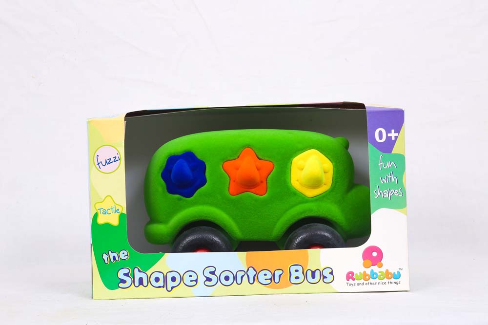 The Shape Sorter Bus Large Turquoise (0 to 10 years)