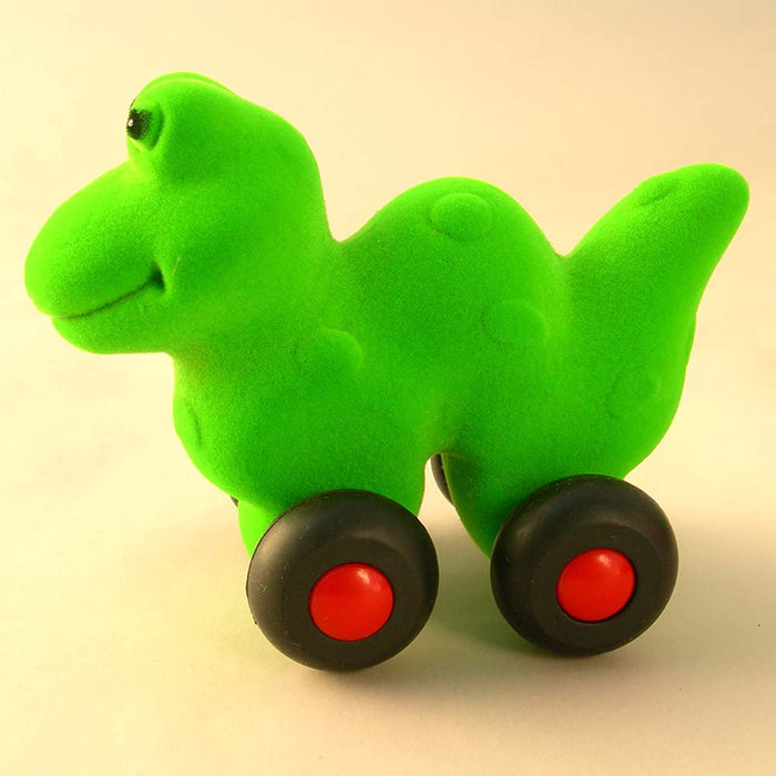 Soft Aniwheel Dinosaur Large - Green (0 to 10 years)