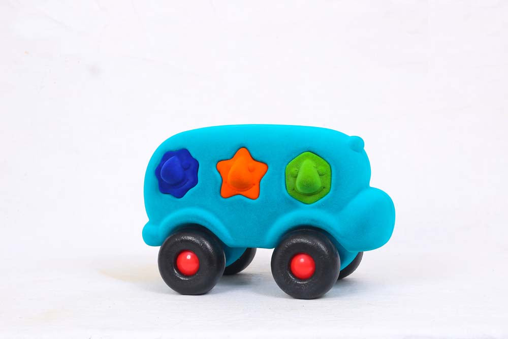 The Shape Sorter Bus Large - Green (0 to 10 years)