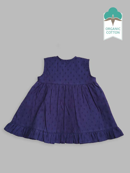 Keebee Organic Cotton Dress - Navy Blue