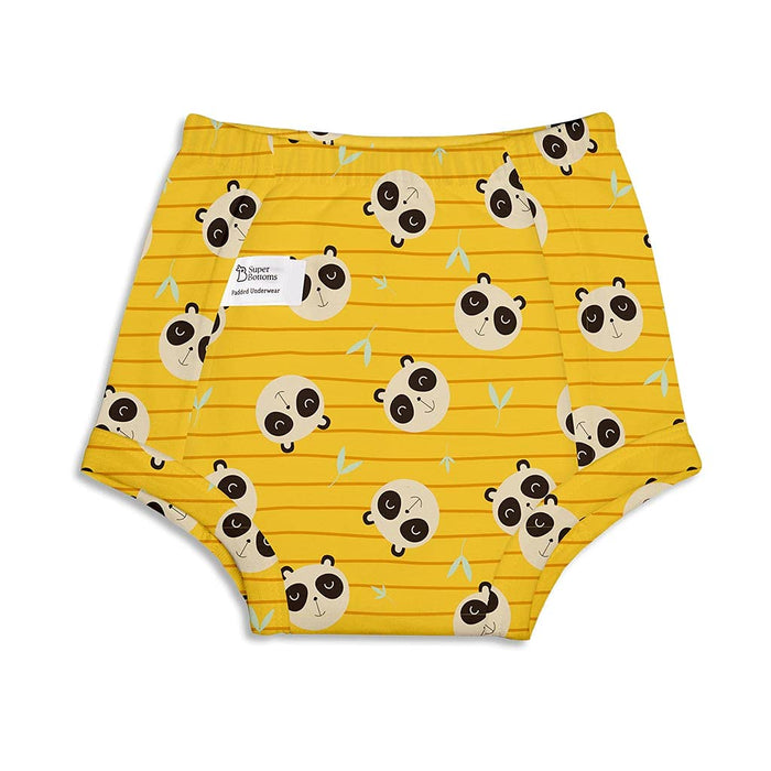 Superbottoms Padded Underwear - Pack Of 3- Potty Training Pants - 100%  Cotton - Star Gazer - Size 1