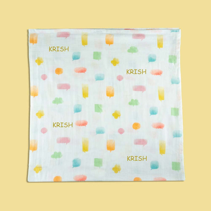 Organic Muslin Swaddles (Set of 2)- Lost in Thoughts