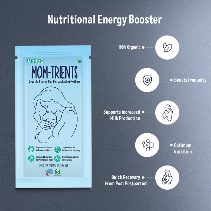 Mom-Trient Energy Bars For Lactating Mothers