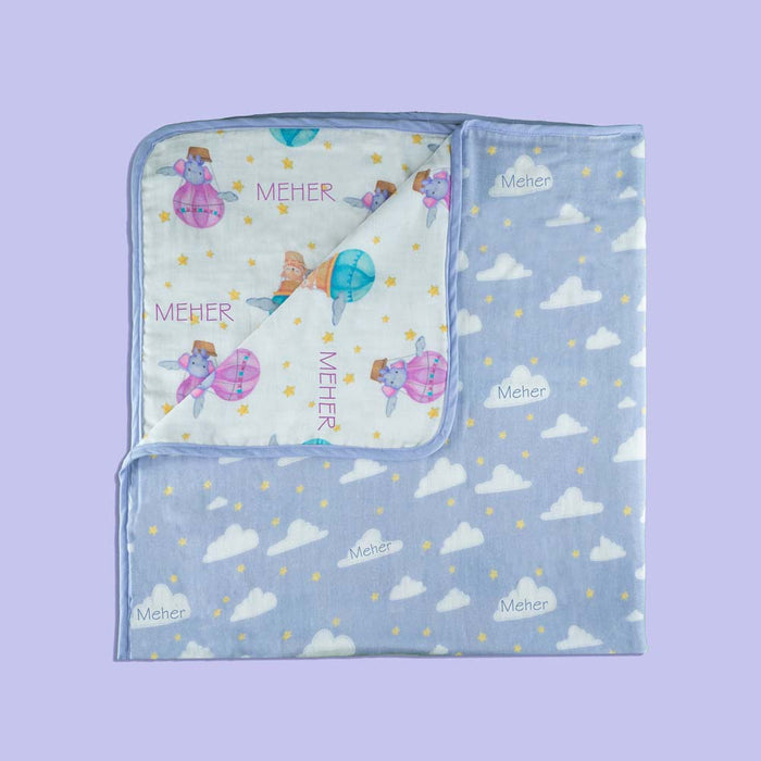 Organic Summer Blanket- Sky is the Limit