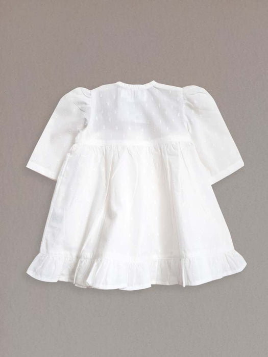 Keebee Organic Cotton Dress - White