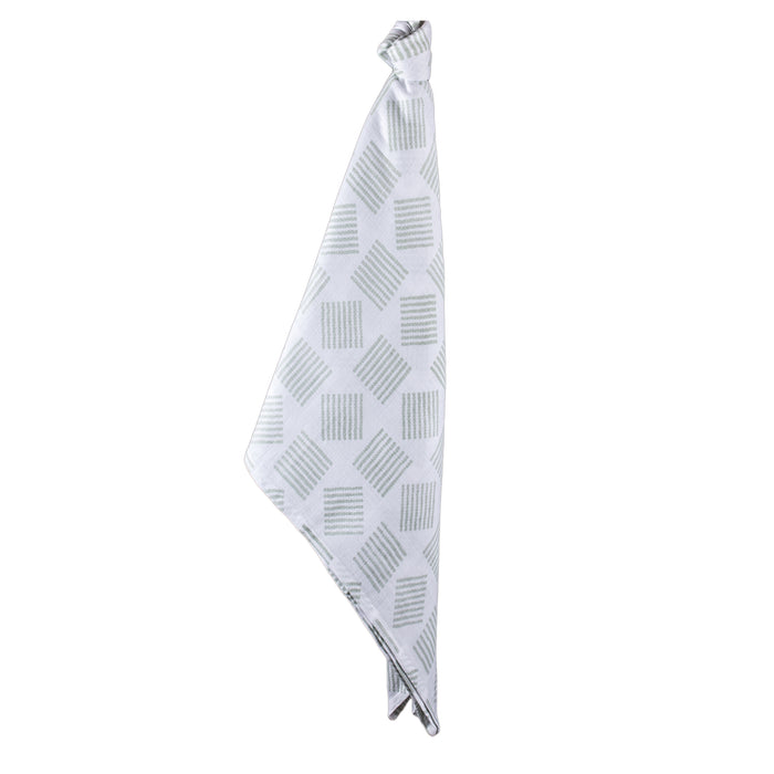 Kaarpas Premium Organic Cotton Muslin Baby Wrap Swaddle with Charming Patterns of Lines, Pack of 1, (Large 120x120 CM)