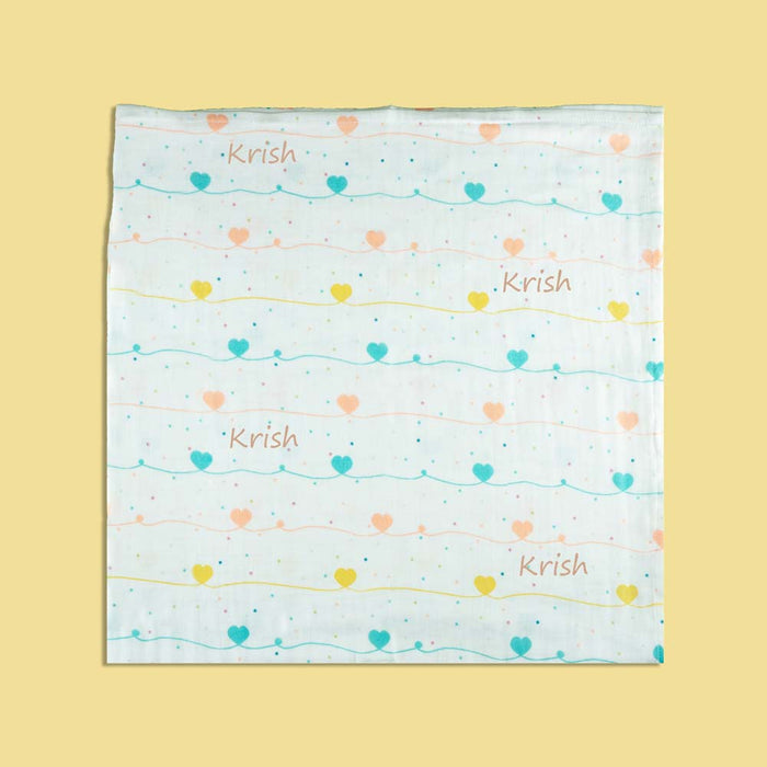Organic Muslin Swaddles (Set of 2)- Lost in Thoughts