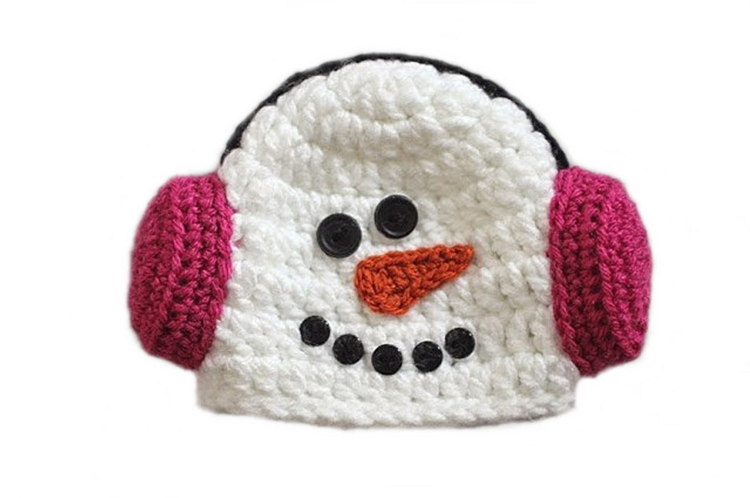 Headfone Crochet Baby Cap