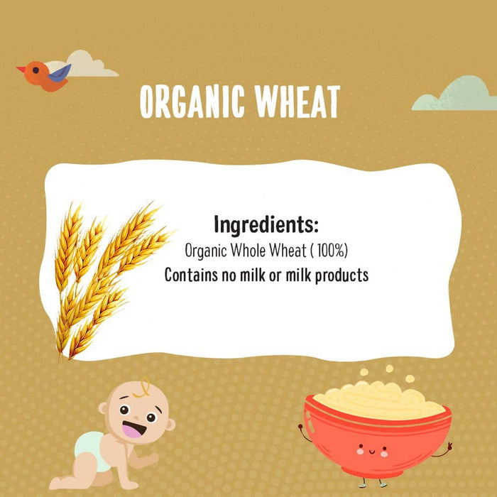 Organic Wheat Porridge and Organic Ragi Porridge