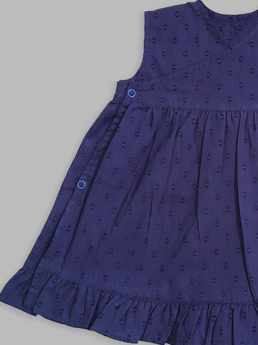Keebee Organic Cotton Dress - Navy Blue