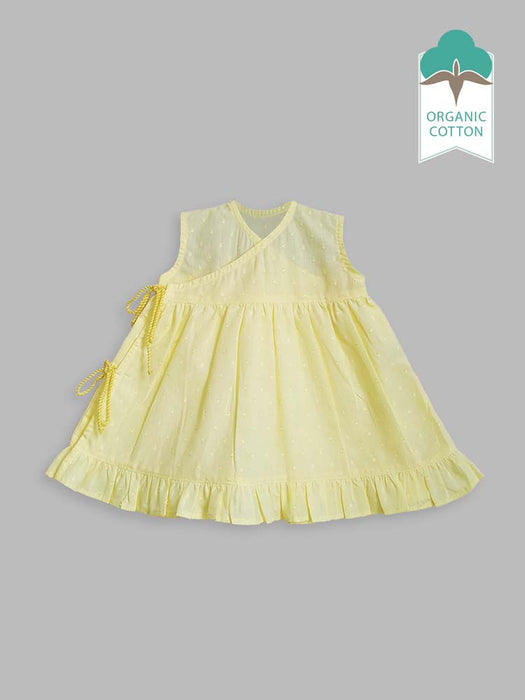 Keebee Organic Cotton Dress - Pastel Yellow