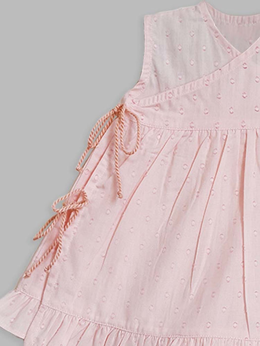 Keebee Organic Cotton Dress - Peach