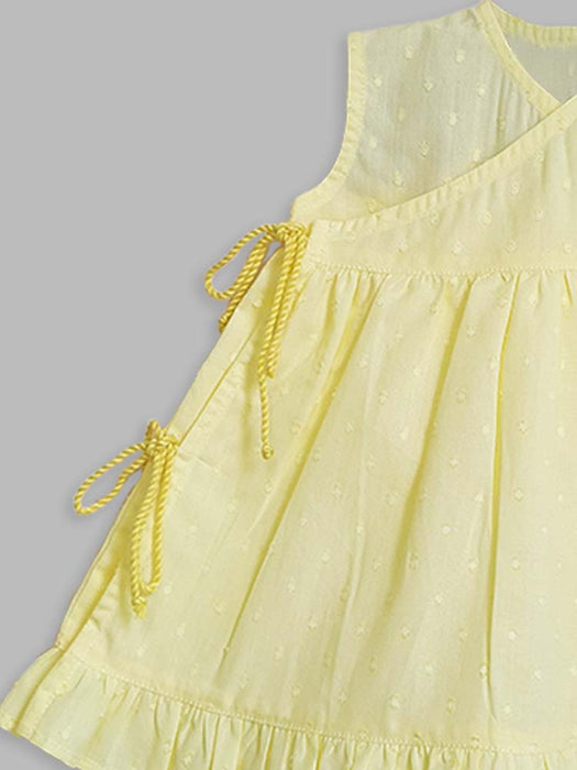 Keebee Organic Cotton Dress - Pastel Yellow