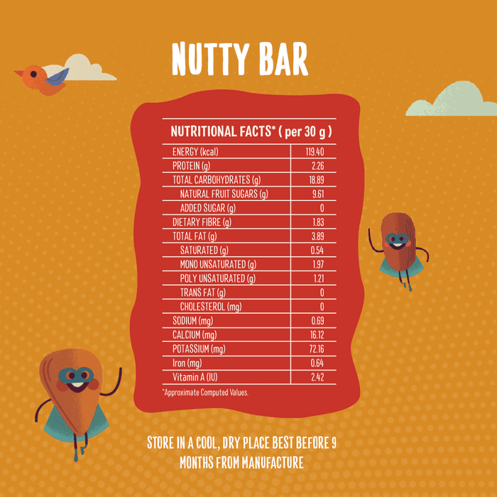 Nutty Bar Pack Of 4