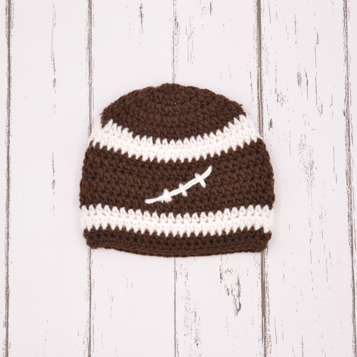 Rugby Crochet Woolen Baby Cap