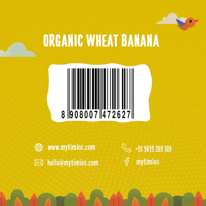 Organic Wheat Banana Porridge