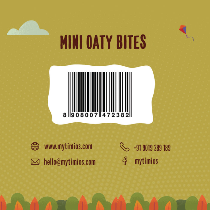 Mini Oaty Bites - Apple & Kiwi
