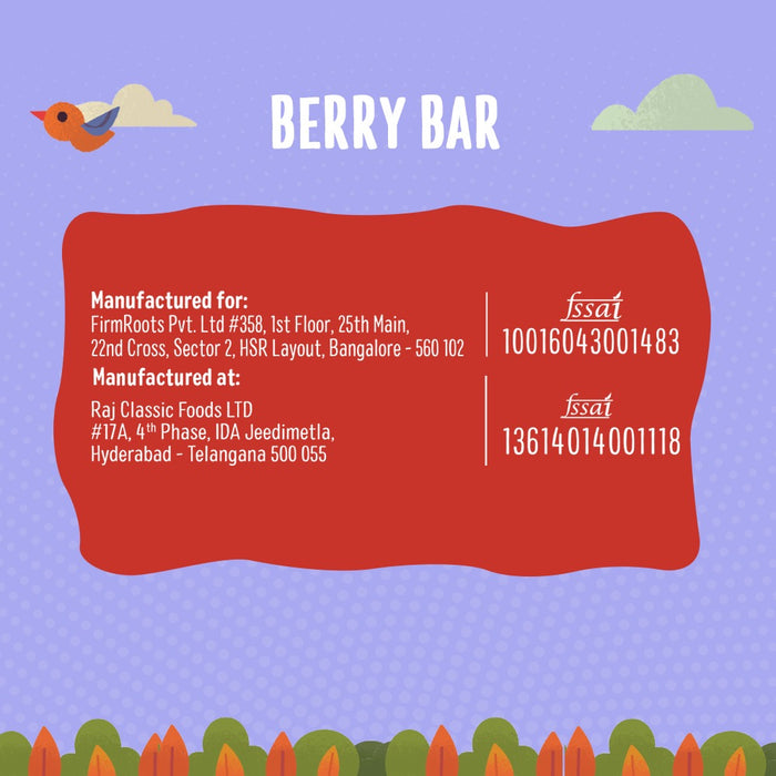 Berry Bar Pack Of 20