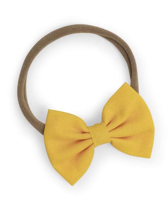 Petite Headband Set - Floral & Yellow