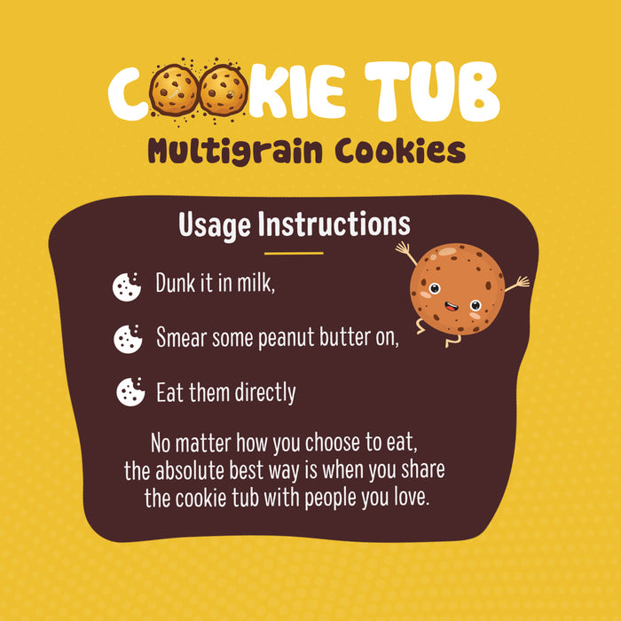 Cookie Tub - Multigrian Cookies