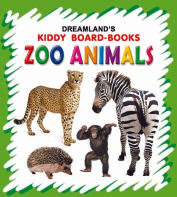 Kiddy Board Book - Zoo Animals