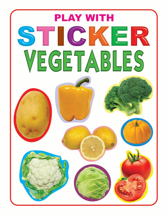 Play With Sticker - Vegetables