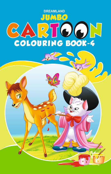 Jumbo Cartoon Colouring Book - 4