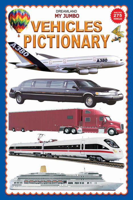 My Jumbo Vehicles Pictionary