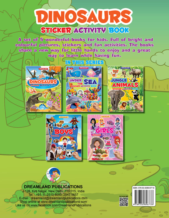 Sticker Activity Book - Dinosaurs