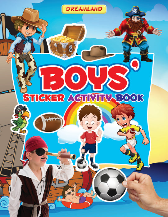 Sticker Activity Book - Boys