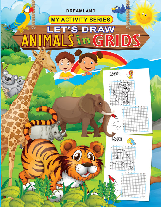 My Activity- Let's Draw Animals in Grids