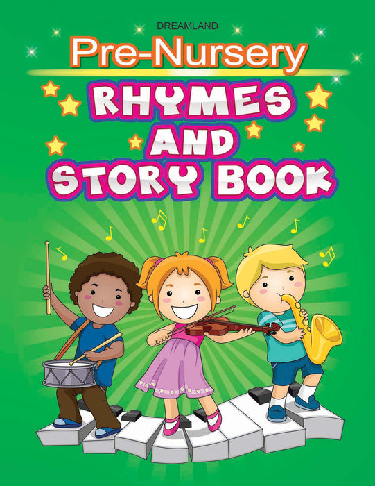 Pre-Nursery Rhymes & Story Book - English
